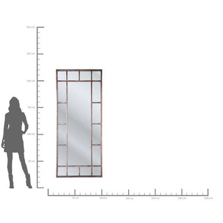Mirror Window Iron 200x90cm - JULIA VENCE STORE
