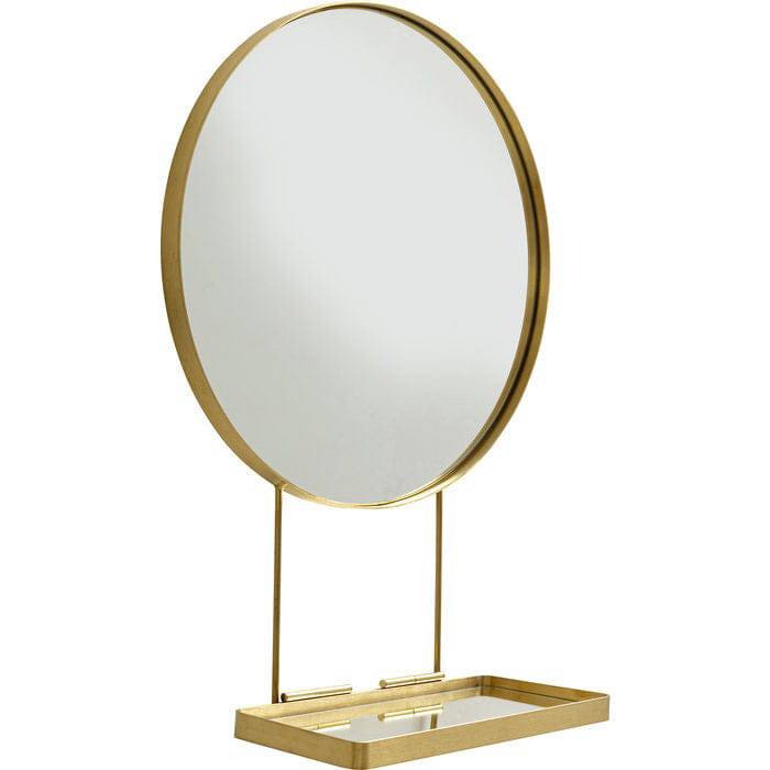 Mirror With Shelf Curve Art ‚àö√≤60 - JULIA VENCE STORE