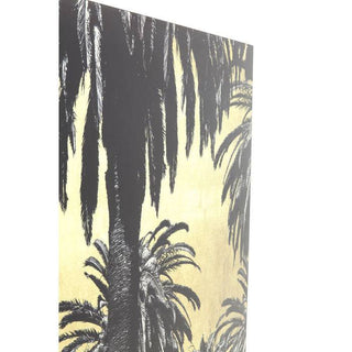 Picture Glass Metallic Palms 120x180cm - JULIA VENCE STORE