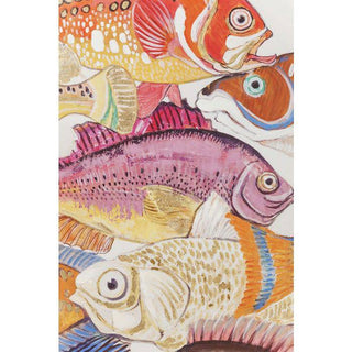 Picture Touched Fish Meeting One 100x75cm - JULIA VENCE STORE