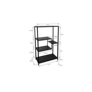 Shelf Loft Black 100x60 - JULIA VENCE STORE