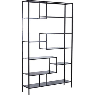 Shelf Loft Black 195x115 - JULIA VENCE STORE