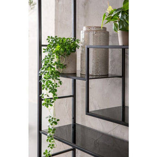 Shelf Loft Black 195x115 - JULIA VENCE STORE