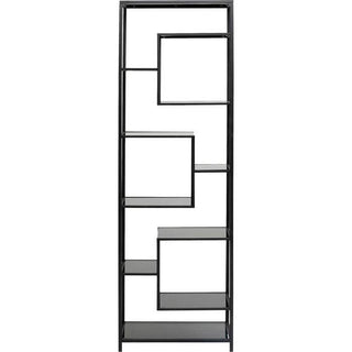 Shelf Loft Black 195x60 - JULIA VENCE STORE