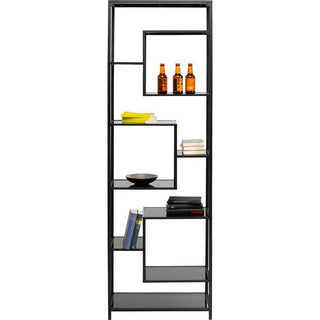 Shelf Loft Black 195x60 - JULIA VENCE STORE