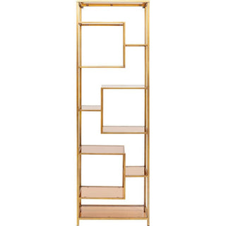 Shelf Loft Gold 195x60 - JULIA VENCE STORE