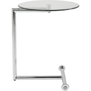 Side Table Easy Living Clear Ø46cm - JULIA VENCE STORE