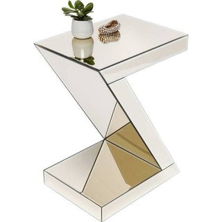 Side Table Luxury Z Champagne - JULIA VENCE STORE