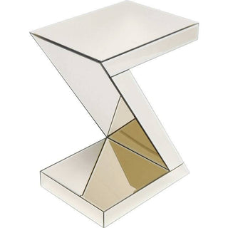 Side Table Luxury Z Champagne - JULIA VENCE STORE