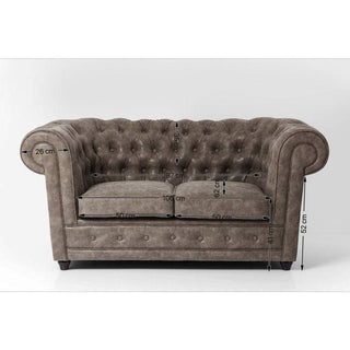 Sofa Cambridge 2-Seater Vintage Smart - JULIA VENCE STORE
