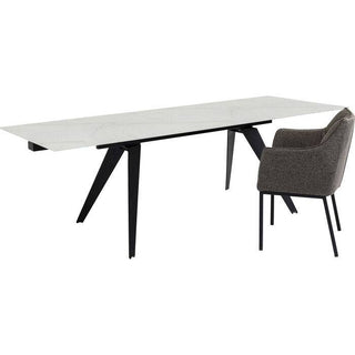 Table Amsterdam Marble 160(+40+40)x90 - JULIA VENCE STORE