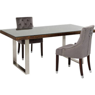 Table Conley Chrome 180x90 - JULIA VENCE STORE