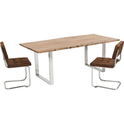 Table Harmony Chrome 160x80 - JULIA VENCE STORE