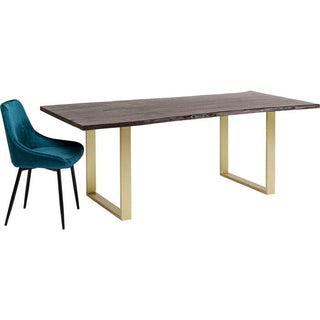 Dark Brass Table
