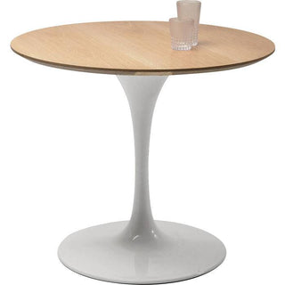 Table Invitation Set Oak White ‚àö√≤90cm - JULIA VENCE STORE