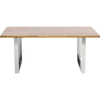 Table Jackie Oak Chrome 160x80 - JULIA VENCE STORE