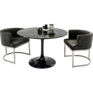 Table Solo Marble Black ‚àö√≤110 - JULIA VENCE STORE