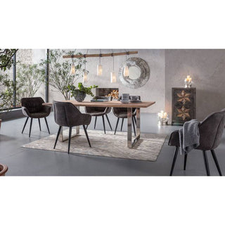 Table Symphony Chrome 200x100 - JULIA VENCE STORE