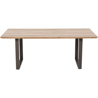 Table Symphony Crude Steel 180x90 - JULIA VENCE STORE