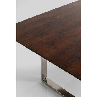 Table Symphony Dark Chrome 180x90 - JULIA VENCE STORE