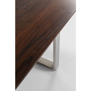 Table Symphony Dark Chrome 180x90 - JULIA VENCE STORE