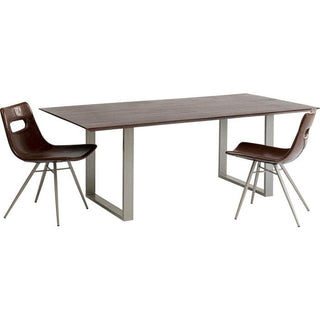 Table Symphony Dark Silver 180x90 - JULIA VENCE STORE