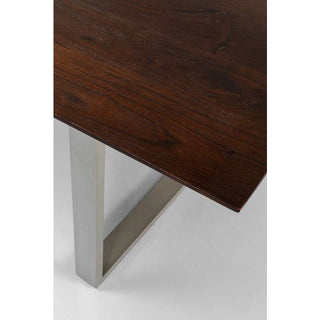 Table Symphony Dark Silver 180x90 - JULIA VENCE STORE