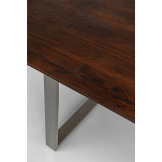 Table Symphony Dark Silver 180x90 - JULIA VENCE STORE