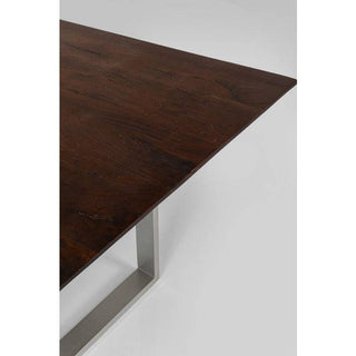 Table Symphony Dark Silver 180x90 - JULIA VENCE STORE