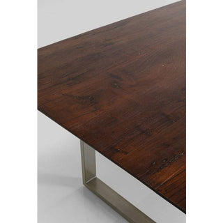 Table Symphony Dark Silver 180x90 - JULIA VENCE STORE