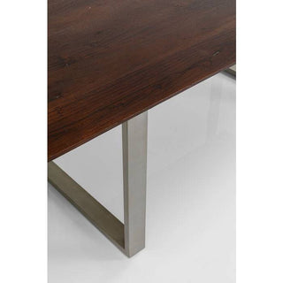 Table Symphony Dark Silver 180x90 - JULIA VENCE STORE