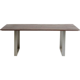 Table Symphony Dark Silver 180x90 - JULIA VENCE STORE