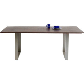 Table Symphony Dark Silver 180x90 - JULIA VENCE STORE