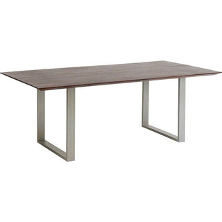 Table Symphony Dark Silver 180x90 - JULIA VENCE STORE