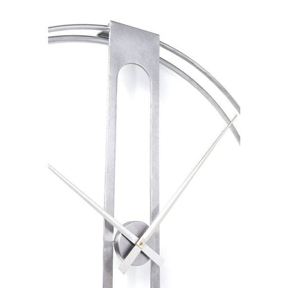 Wall Clock Clip Silver ‚àö√≤107cm - JULIA VENCE STORE