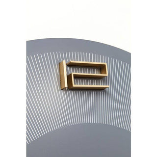 Wall Clock Leonardo Grey/Gold Ø49cm - JULIA VENCE STORE