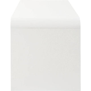 White Club Desk Snake 150x70cm - JULIA VENCE STORE